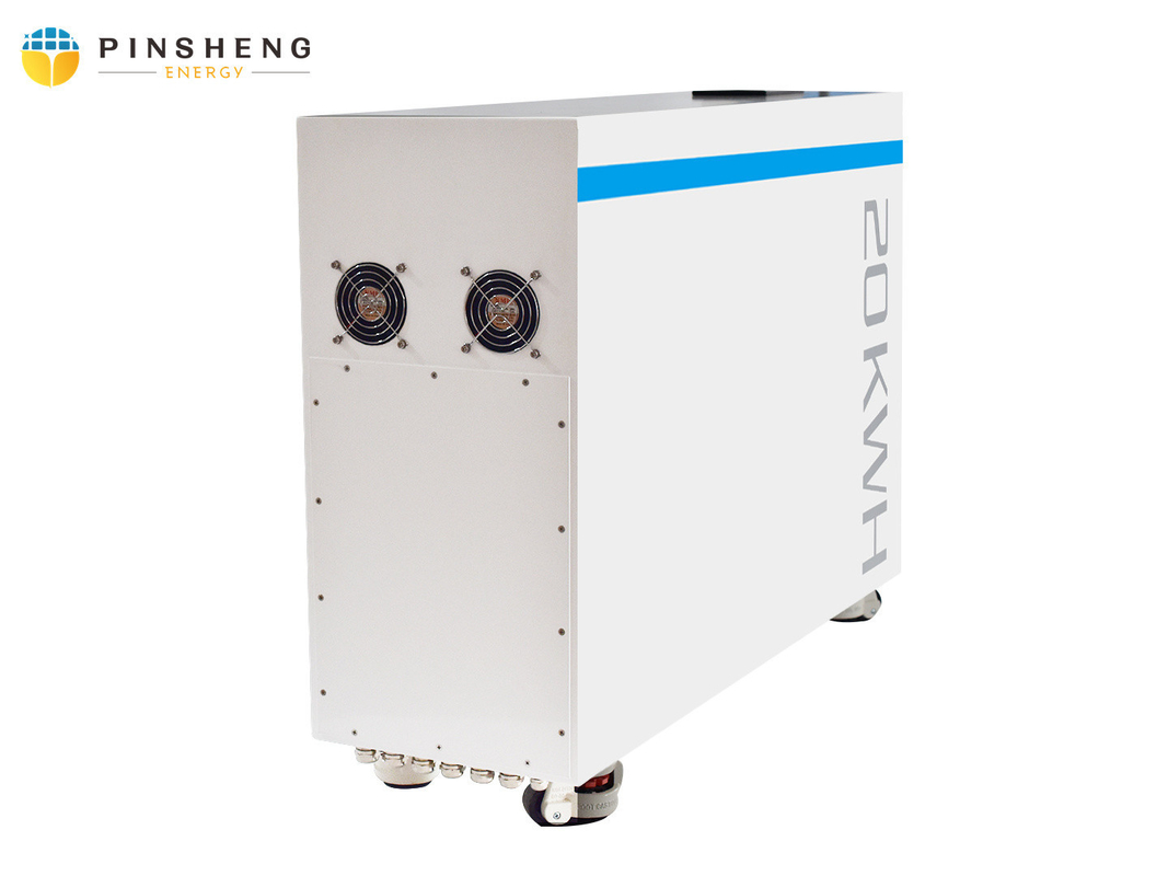 sistema di accumulo di energia domestico ad alta tensione montato su un portapareti 10kwh 20kwh con bms e batteria lifepo4 48v