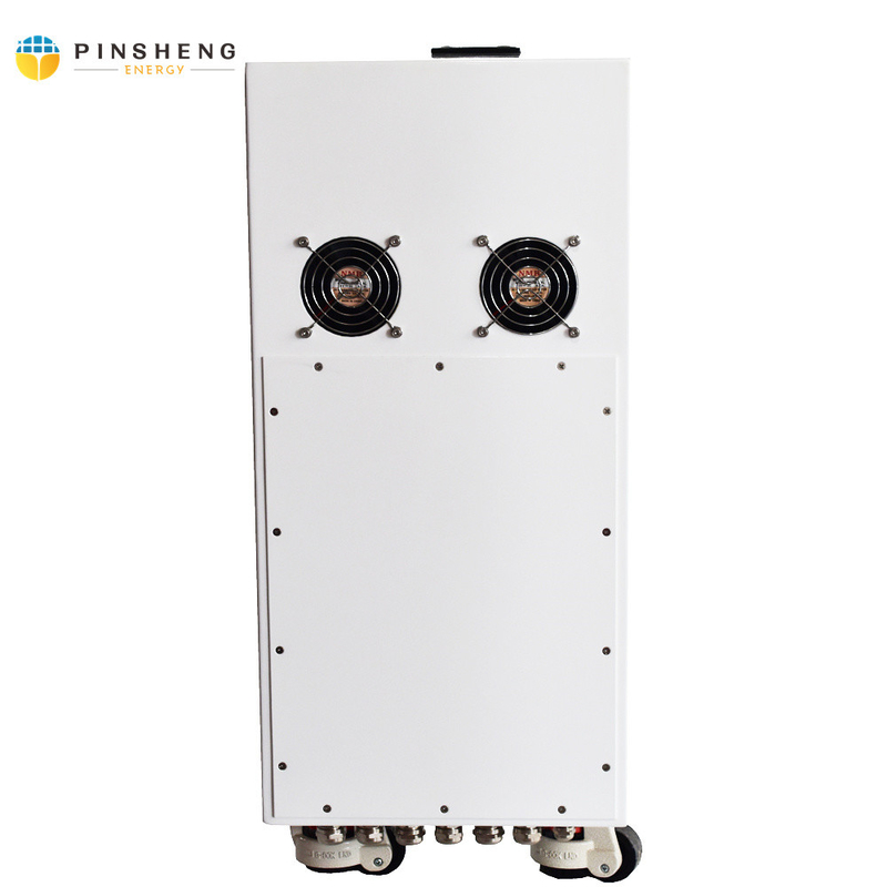 sistema di accumulo di energia domestico ad alta tensione montato su un portapareti 10kwh 20kwh con bms e batteria lifepo4 48v