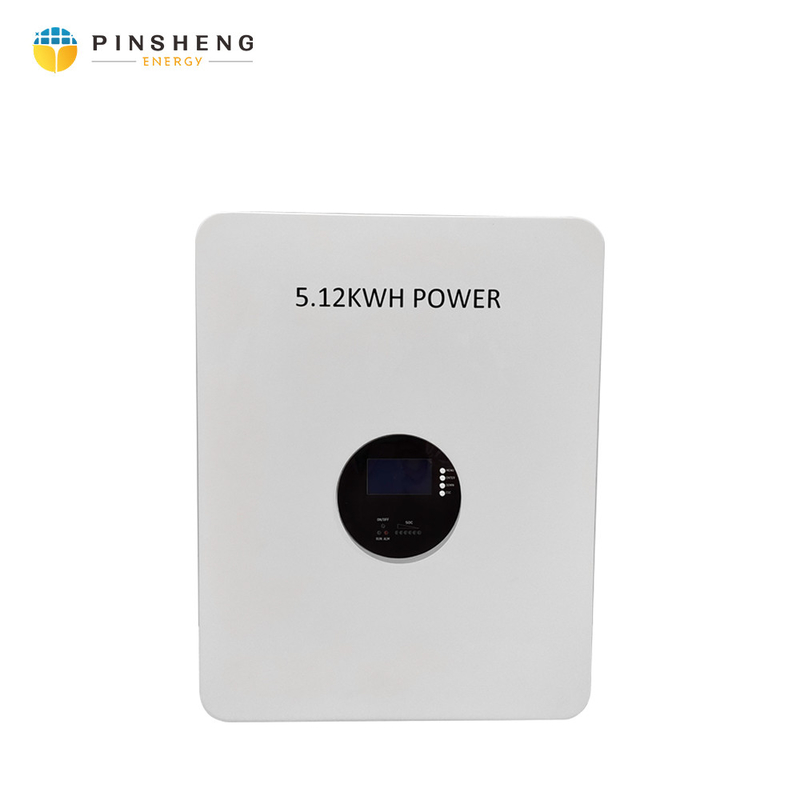 Pinsheng Power Wall Lifepo4 Batteria di accumulo di energia solare 10Kwh 48V 100Ah 200Ah Batterie agli ioni di litio Solar Powerwall con Bms