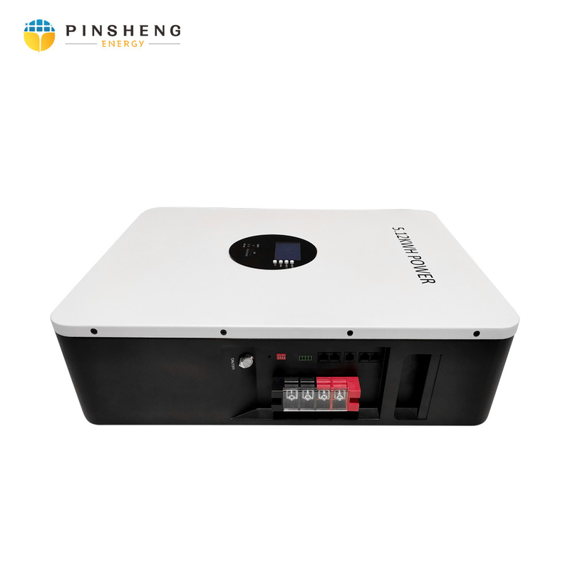 Pinsheng Power Wall Lifepo4 Batteria di accumulo di energia solare 10Kwh 48V 100Ah 200Ah Batterie agli ioni di litio Solar Powerwall con Bms