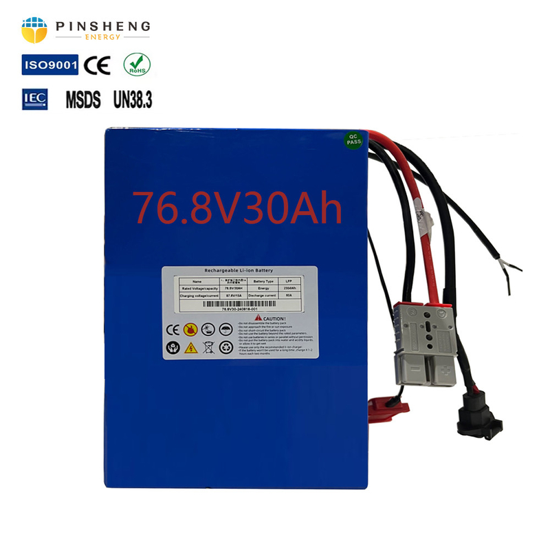 Batteria al litio per moto elettrica personalizzabile da 76,8 V a 50 Ah con protezione BMS intelligente integrata OEM ODM