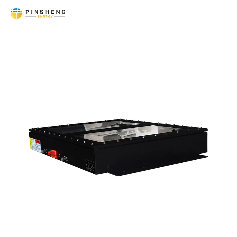 PINSHENG 24V 48V 80V carrello elevatore AGV batterie 100ah 200ah 300ah batteria agli ioni di litio con Bluetooth e Smart BMS incorporato
