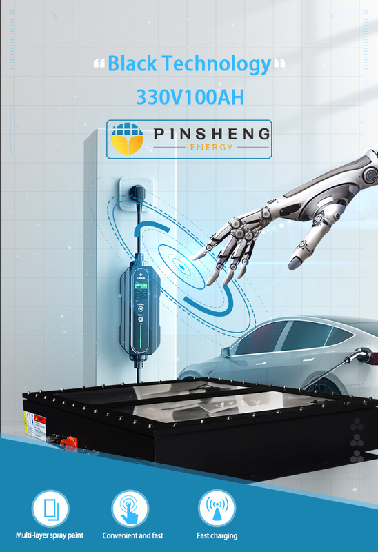 PINSHENG Batteria al litio per auto elettrica 600v 500v 400v 300v 350v Batteria agli ioni di litio 50kwh 100kwh Ev Lifepo4
