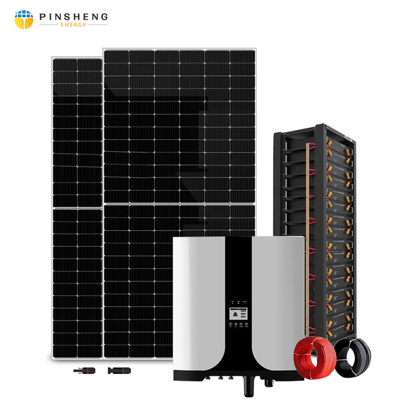 PINSHENG Climatizzatore solare 12000BTU 18000BTU 24000BTU Climatizzatore ibrido a energia solare AC/DC per riscaldamento e raffreddamento domestico