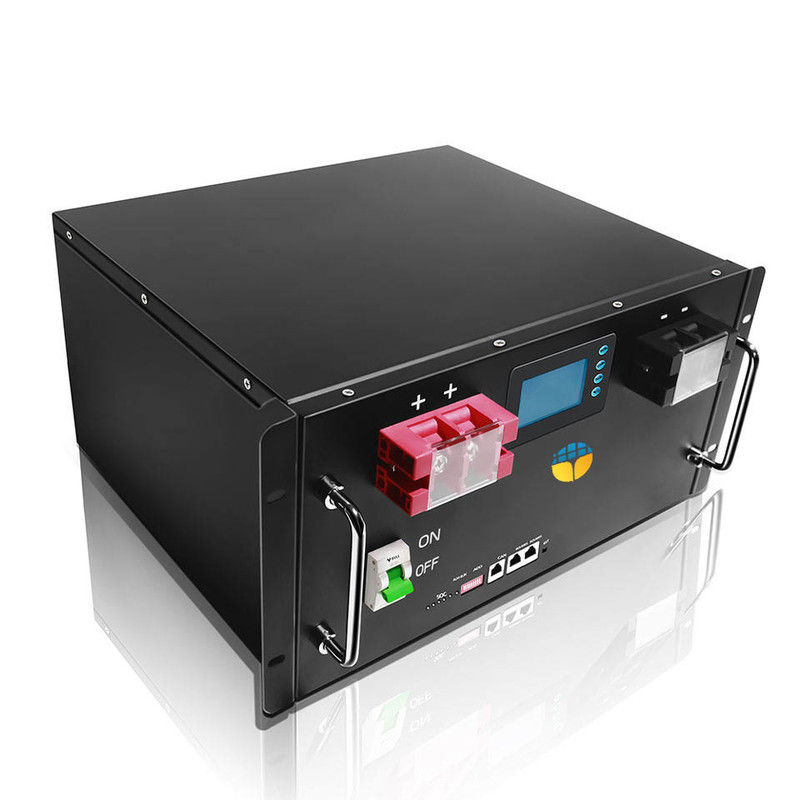 OEM/ODM 48V 200Ah LiFePO4 Batteria con 3 anni di garanzia e 480*248*618mm Dimensione per la conservazione di energia di lunga durata