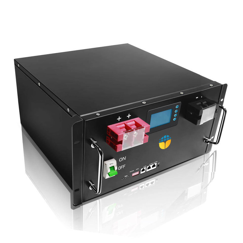 OEM/ODM 48V 200Ah LiFePO4 Batteria con 3 anni di garanzia e 480*248*618mm Dimensione per la conservazione di energia di lunga durata