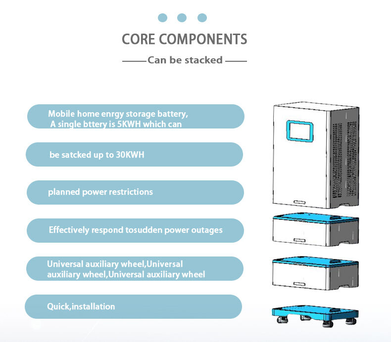 PINSHENG Alta tensione 10Kw 20Kwh 25Kwh 30Kwh Batteria per uso domestico tutto in un inverter Sistema di energia solare ibrida