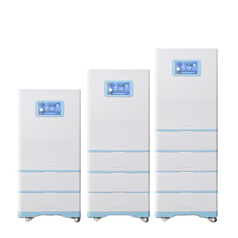 Batteria al litio ferro fosfato Pinsheng 48V on-grid/off-grid di backup solare da 10 kWh con BMS e inverter ibridi per accumulo solare