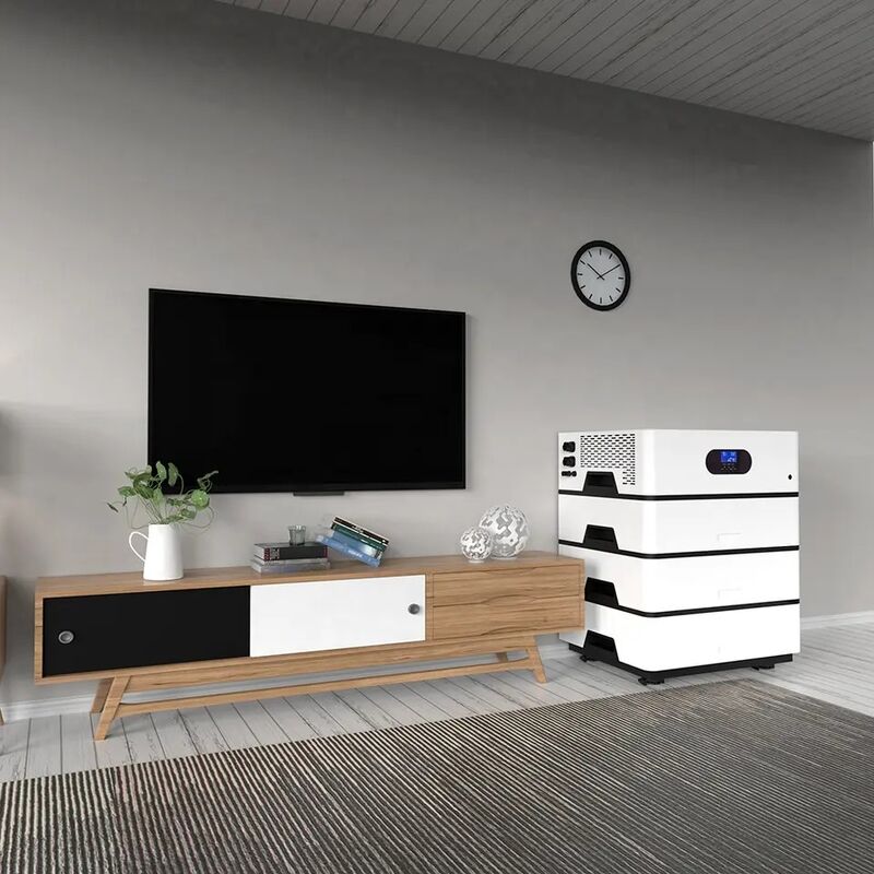 Pinsheng 2023 51.2v LiFePO4 Batteria al litio 500V 200kwh 100kwh Sistema di stoccaggio di energia impilato