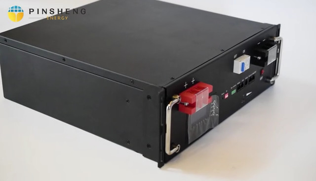 Dimensione dell'UL 3.5u della batteria al litio 48v di PINSHENG 51.2v Lifepo4 per solare