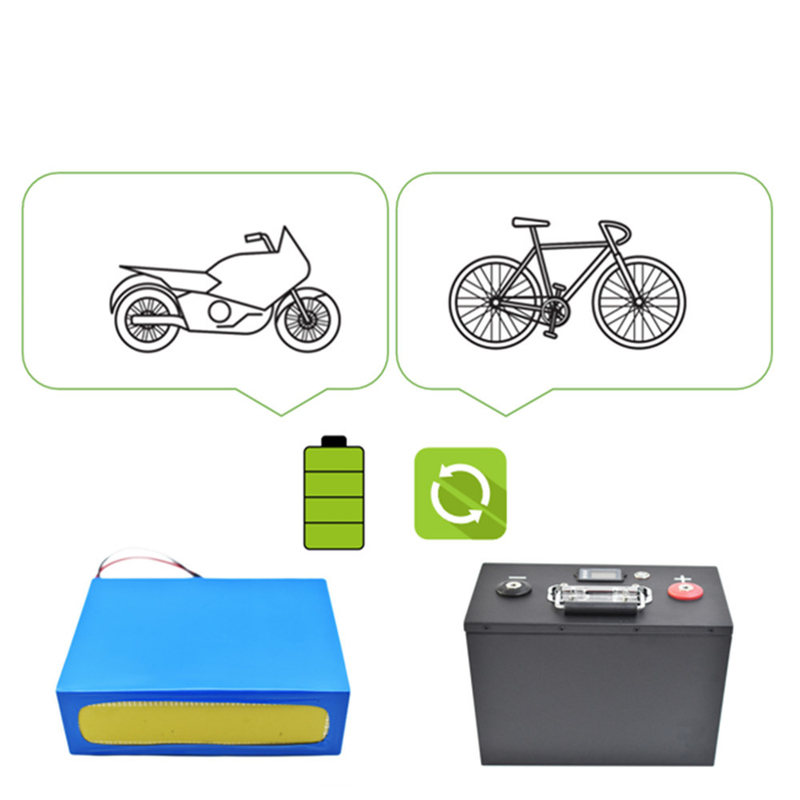 batteria dell'Accumulatore litio-ione ricaricabile 72v 60v 48v 36v 24v 80ah 60ah 40ah 20ah lifepo4/nmc del pinsheng per e-bike/tirycle