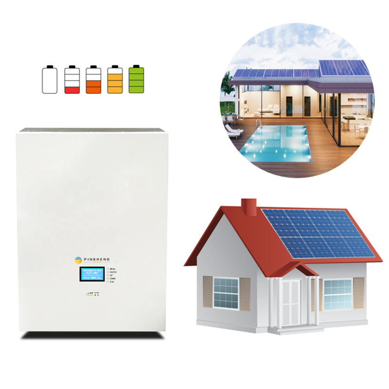 Il potere separa con muri l'invertitore che ibrido di griglia la batteria al litio solare 48V100Ah 10KWh della casa LiFePO4 di ESS ha brevettato le tecnologie