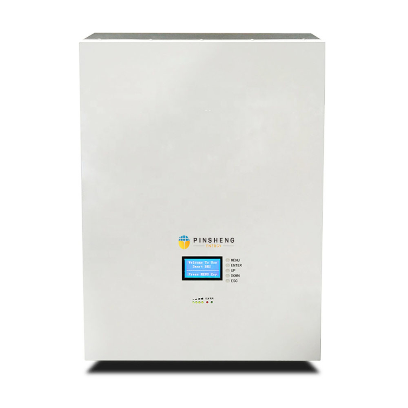 Pacchetto a energia solare della pila secondaria della parete di stoccaggio dello ione 100ah 200ah del litio della famiglia 48v