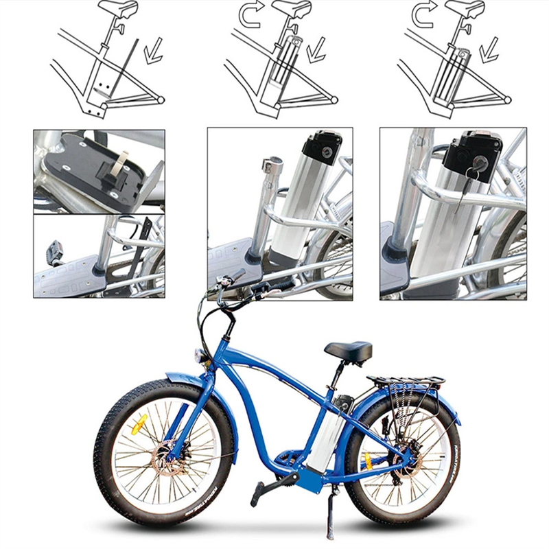 il fuco duro di caso di 6000mah 3.7v arricchisce il litio Ion Battery Cells Pack di potere per la bici di E