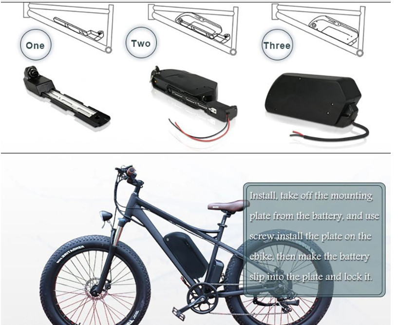 E-Move E-Bike E-Scooter Batteria ricaricabile agli ioni di litio Deep Cycle IP65 Impermeabile