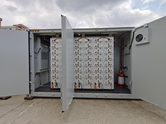 Sistema di immagazzinamento dell'energia di BESS 500KWH 1MWH 2MWH del pacchetto della batteria dello Li-ione di PINSHENG
