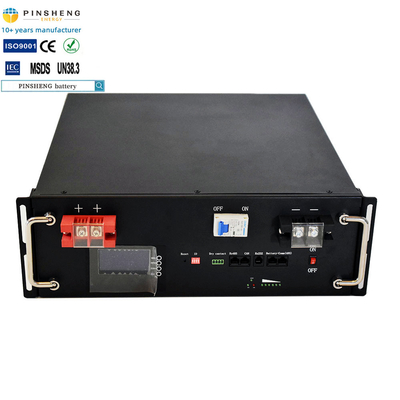 51.2v 100ah Batteria agli ioni di litio 48V 100Ah 5kw Lifepo4 Batteria Cella Armadio Con chiusure per l'aviazione